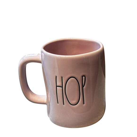 Rae Dunn Mug Coffee Tea Mug Cup 18 Oz Ceramic Easter Hip Hop Dishwasher Safe - Picture 1 of 3